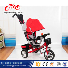 Falten EVA-Rad Baby Dreirad Kinderwagen 3 in 1 / Fabrik Großhandel 1 Jahr alt Trike für Babys mit Dach / Dreirad für Baby online